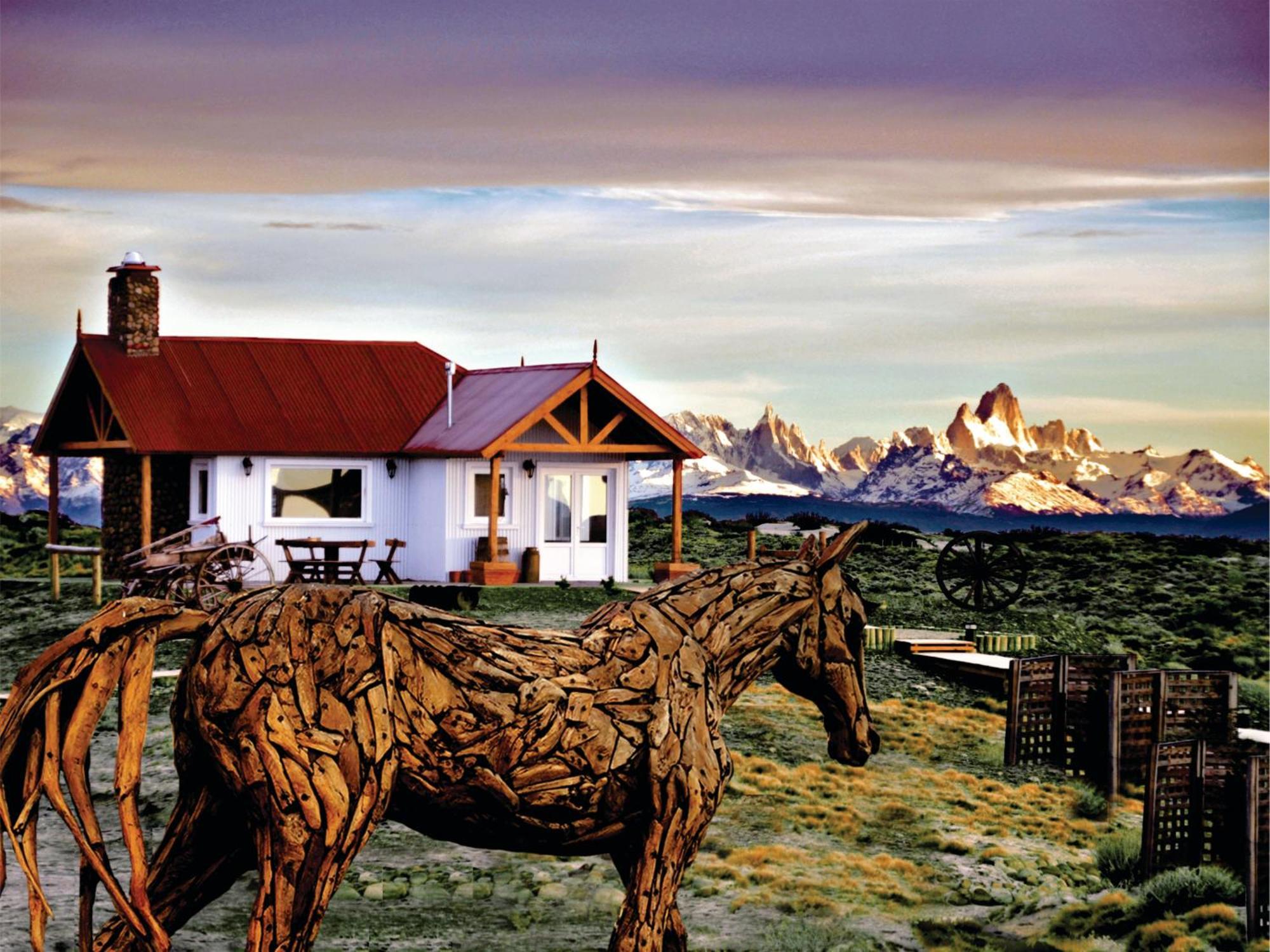 Estancia La Estela Lago Viedma Exteriér fotografie